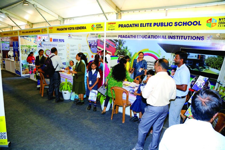 Education Expo produced by Chirag Ads & Events in Mysuru